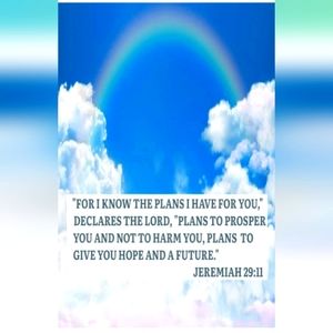 "For I Know The Plans I Have For You," Jeremiah 29:11 Notebook Composition Book